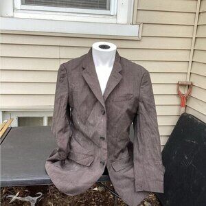 ~Marc jacobs sz xl brown jacket whimsigoth heritage old money